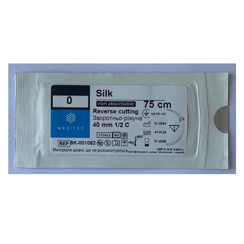 Матеріал шовний хірургічний, що не розсмоктується шовк